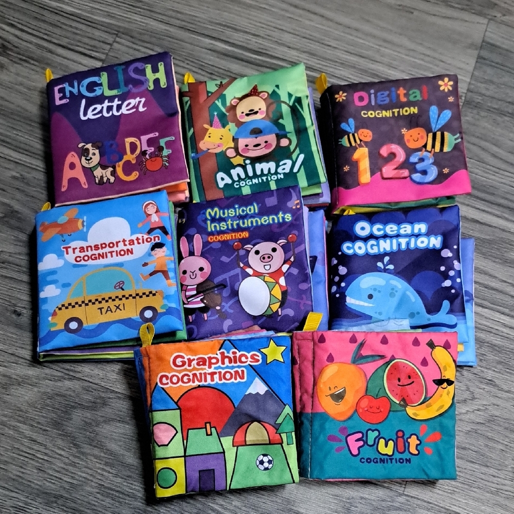 Blue and Green Learning Toys Set for Educational Fun
